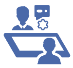 business and it consultancy icon