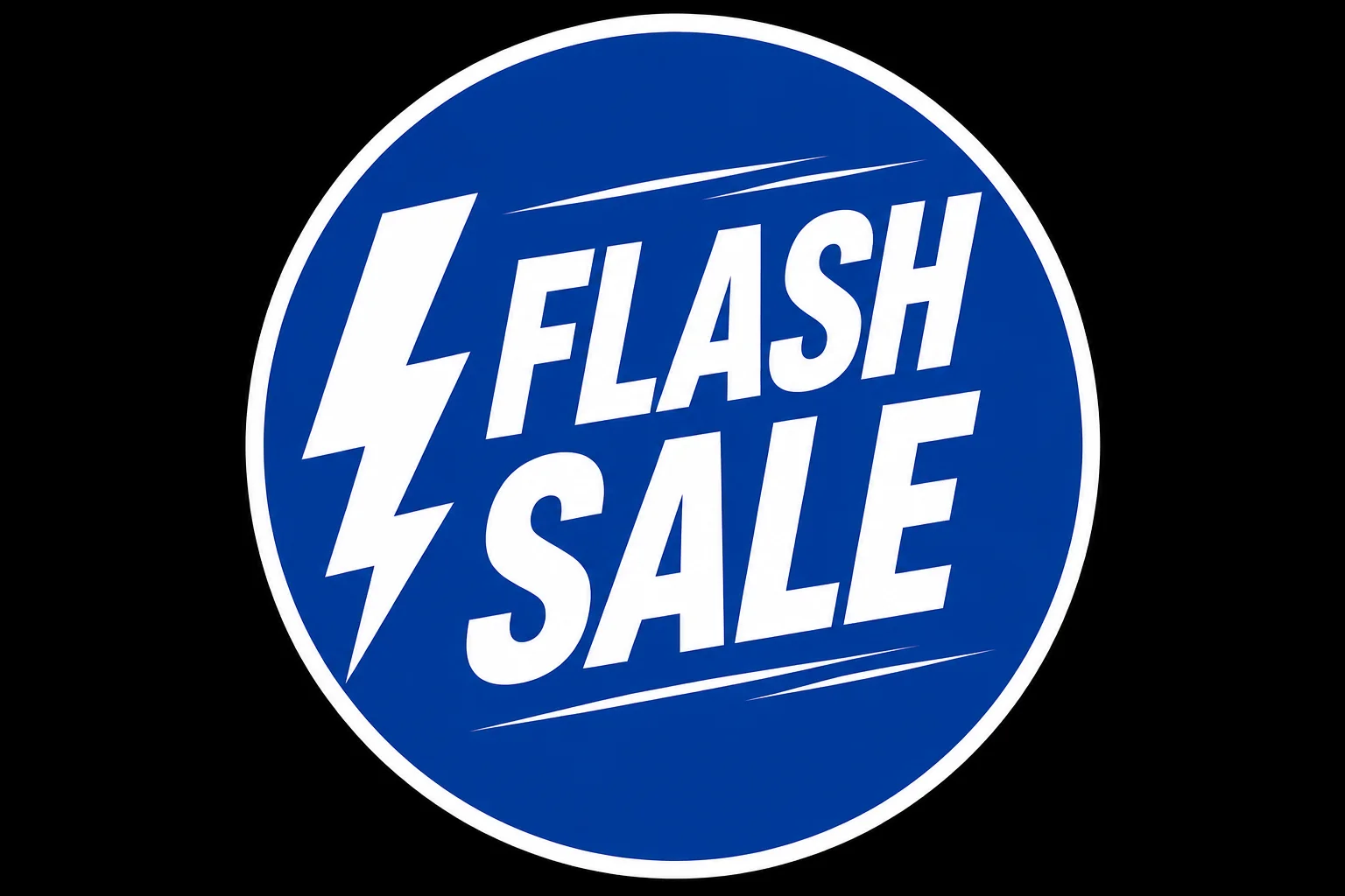 flash sale badge
