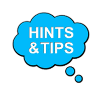 hints and tips